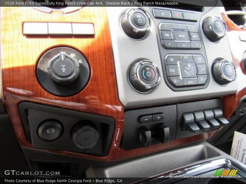 Shadow Black / King Ranch Mesa/Adobe 2016 Ford F250 Super Duty King Ranch Crew Cab 4x4