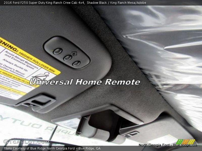 Shadow Black / King Ranch Mesa/Adobe 2016 Ford F250 Super Duty King Ranch Crew Cab 4x4