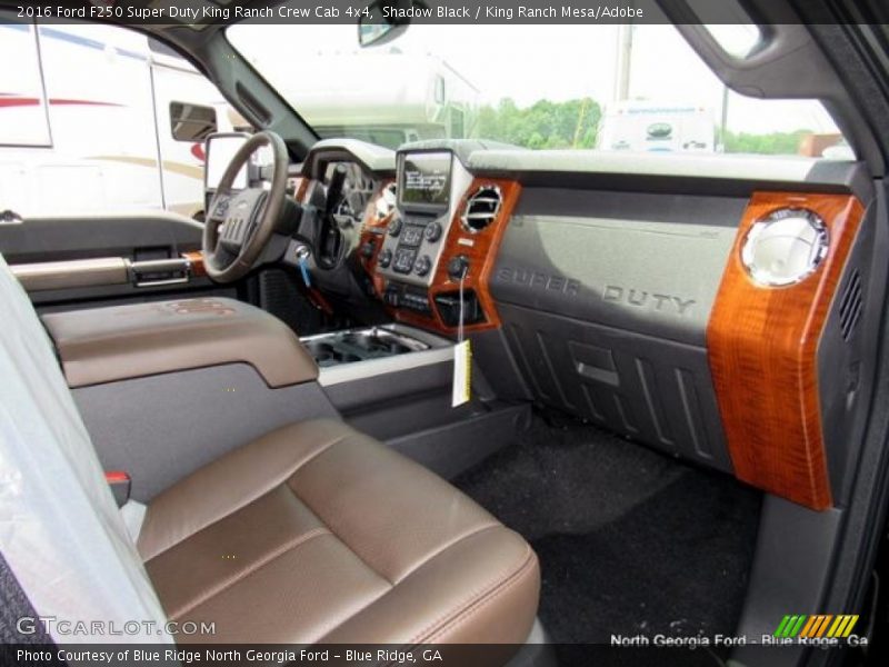 Shadow Black / King Ranch Mesa/Adobe 2016 Ford F250 Super Duty King Ranch Crew Cab 4x4