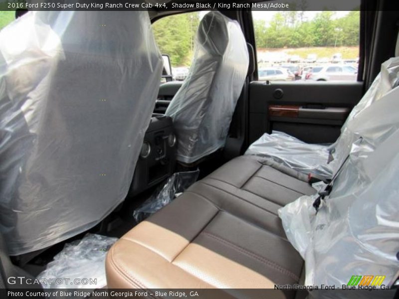 Shadow Black / King Ranch Mesa/Adobe 2016 Ford F250 Super Duty King Ranch Crew Cab 4x4