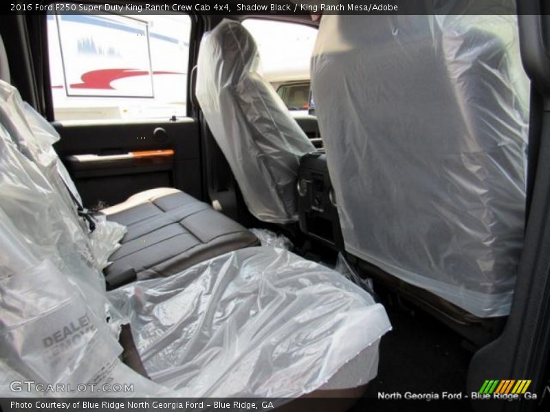 Shadow Black / King Ranch Mesa/Adobe 2016 Ford F250 Super Duty King Ranch Crew Cab 4x4