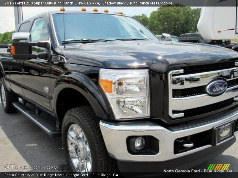 Shadow Black / King Ranch Mesa/Adobe 2016 Ford F250 Super Duty King Ranch Crew Cab 4x4