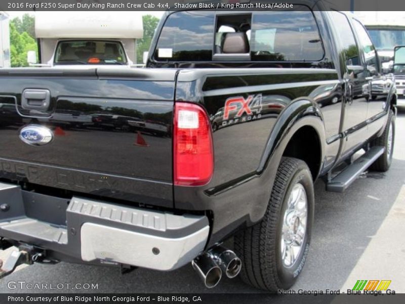 Shadow Black / King Ranch Mesa/Adobe 2016 Ford F250 Super Duty King Ranch Crew Cab 4x4