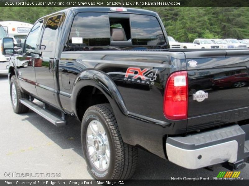 Shadow Black / King Ranch Mesa/Adobe 2016 Ford F250 Super Duty King Ranch Crew Cab 4x4