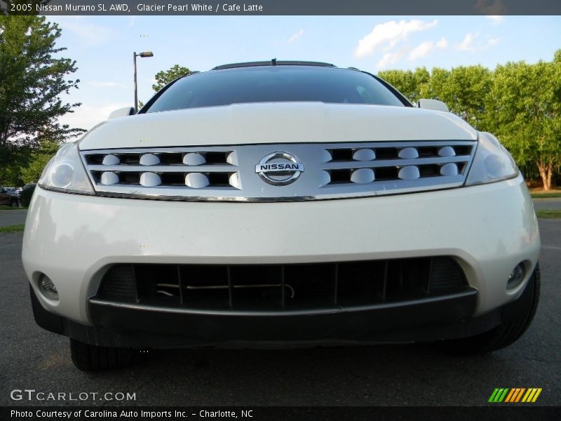 Glacier Pearl White / Cafe Latte 2005 Nissan Murano SL AWD