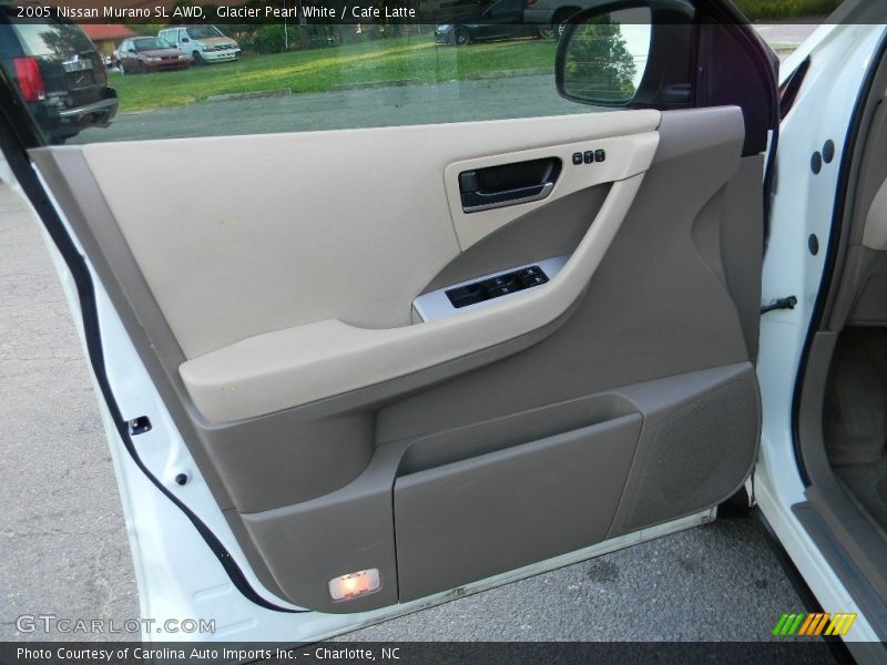Glacier Pearl White / Cafe Latte 2005 Nissan Murano SL AWD