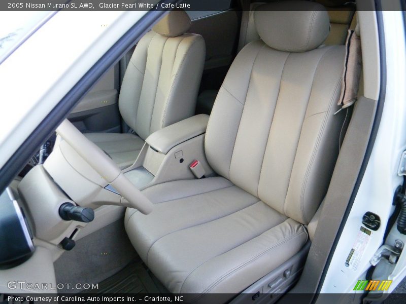 Glacier Pearl White / Cafe Latte 2005 Nissan Murano SL AWD