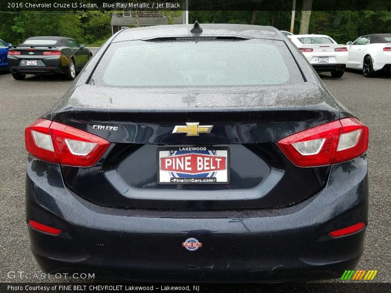 Blue Ray Metallic / Jet Black 2016 Chevrolet Cruze LS Sedan