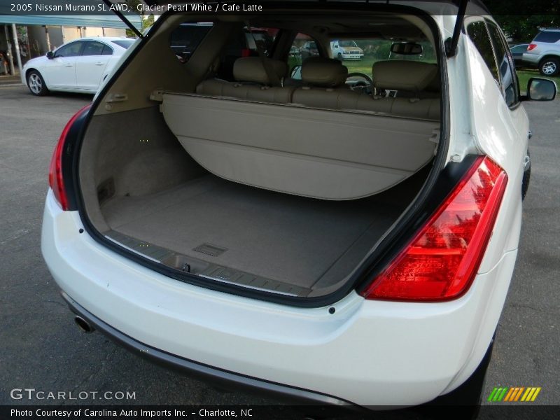 Glacier Pearl White / Cafe Latte 2005 Nissan Murano SL AWD