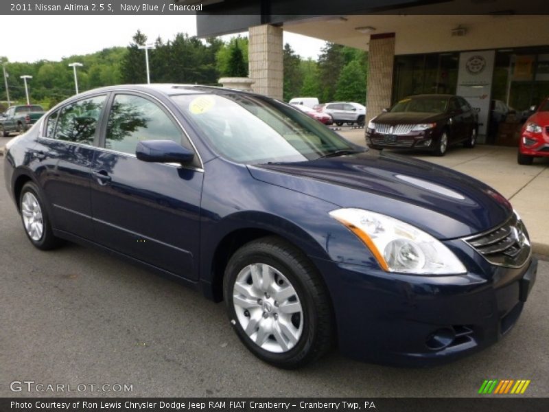 Navy Blue / Charcoal 2011 Nissan Altima 2.5 S