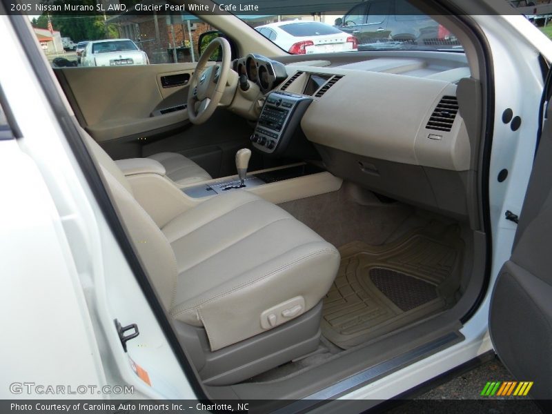 Glacier Pearl White / Cafe Latte 2005 Nissan Murano SL AWD