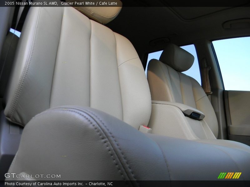 Glacier Pearl White / Cafe Latte 2005 Nissan Murano SL AWD