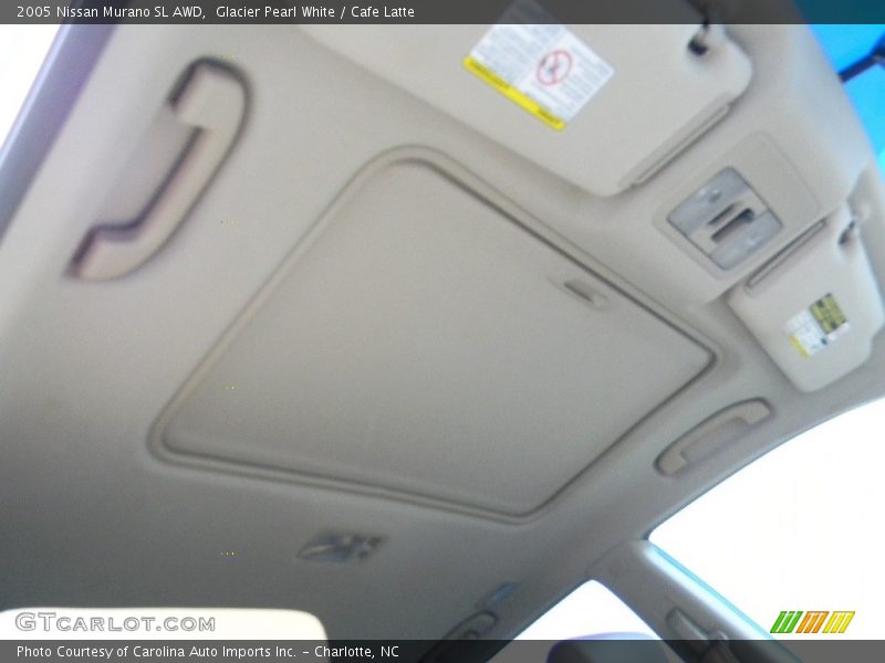 Glacier Pearl White / Cafe Latte 2005 Nissan Murano SL AWD