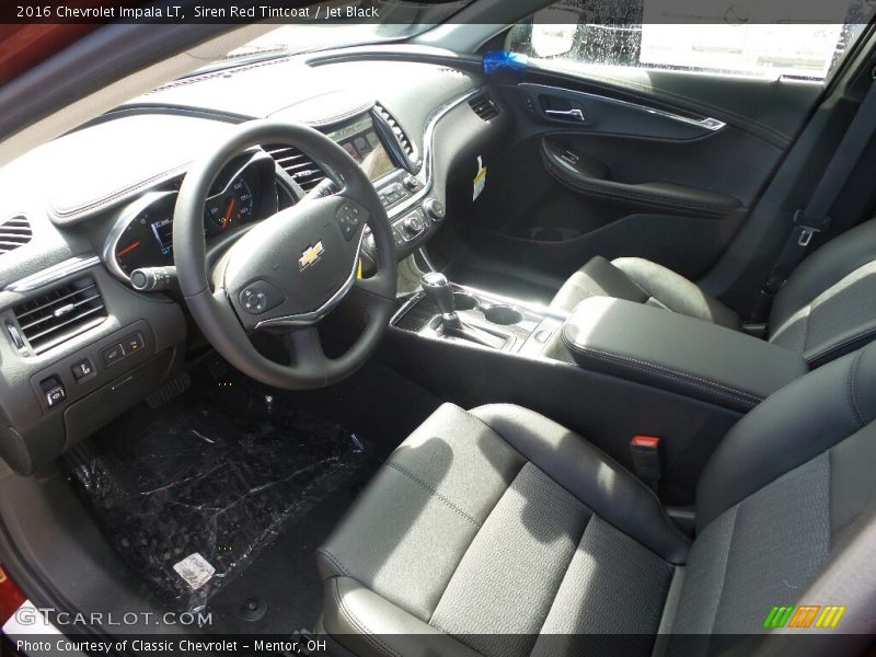 Siren Red Tintcoat / Jet Black 2016 Chevrolet Impala LT