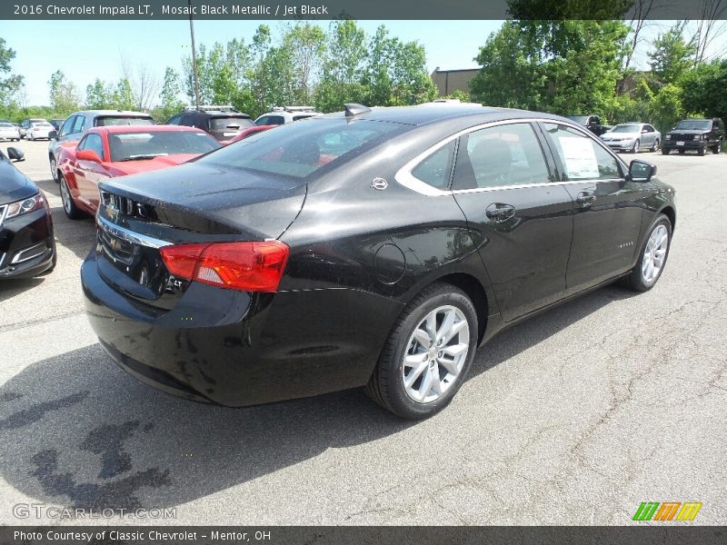 Mosaic Black Metallic / Jet Black 2016 Chevrolet Impala LT