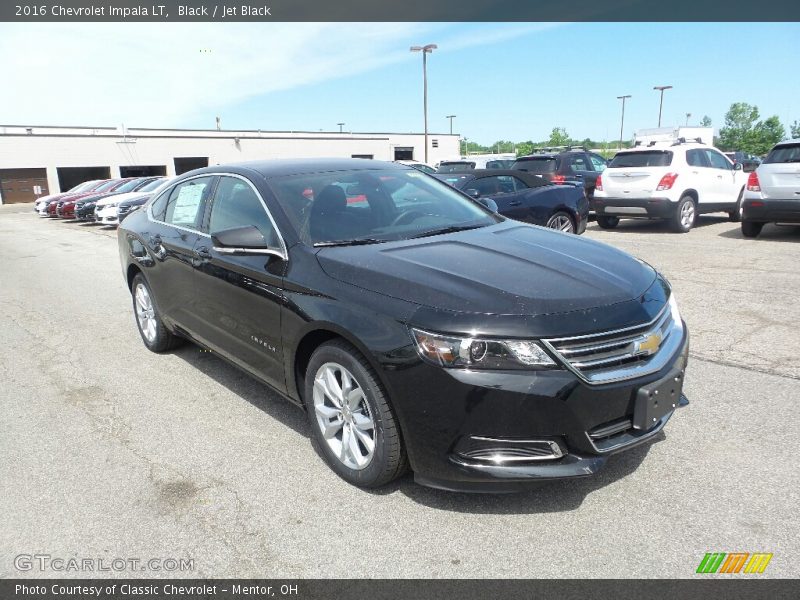 Black / Jet Black 2016 Chevrolet Impala LT