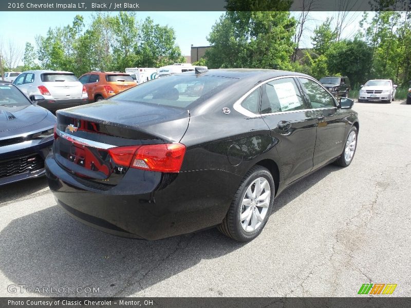 Black / Jet Black 2016 Chevrolet Impala LT