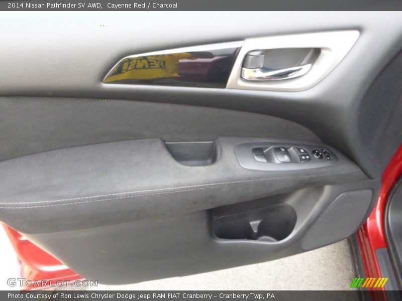 Cayenne Red / Charcoal 2014 Nissan Pathfinder SV AWD