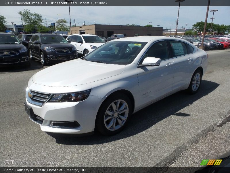 Iridescent Pearl Tricoat / Jet Black 2016 Chevrolet Impala LT