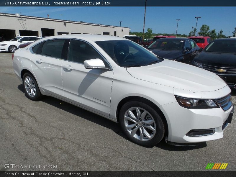 Iridescent Pearl Tricoat / Jet Black 2016 Chevrolet Impala LT