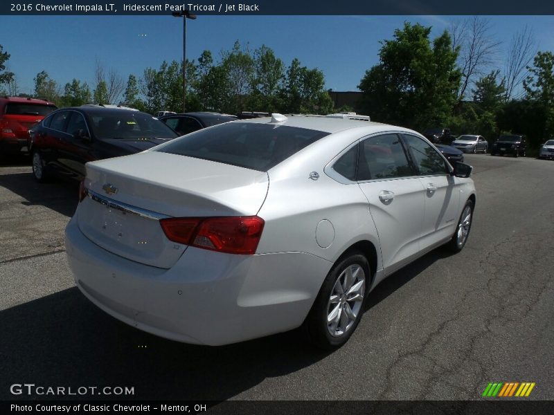 Iridescent Pearl Tricoat / Jet Black 2016 Chevrolet Impala LT