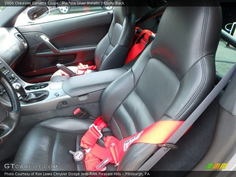 Machine Silver Metallic / Ebony Black 2006 Chevrolet Corvette Coupe