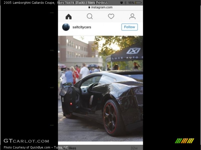 Nero Noctis (Black) / Nero Perseus 2005 Lamborghini Gallardo Coupe