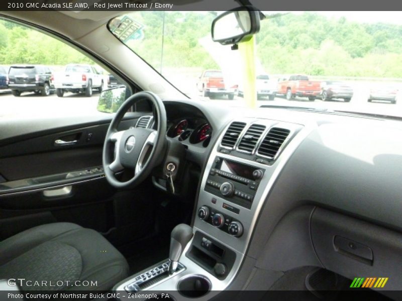 Red Jewel Tintcoat / Ebony 2010 GMC Acadia SLE AWD