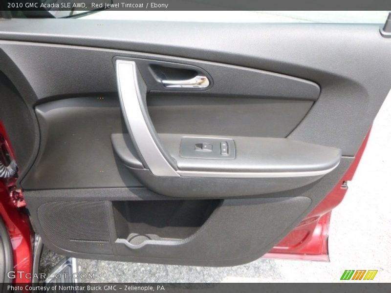 Red Jewel Tintcoat / Ebony 2010 GMC Acadia SLE AWD