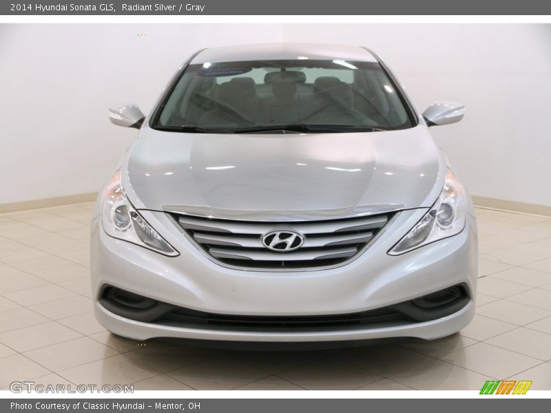 Radiant Silver / Gray 2014 Hyundai Sonata GLS