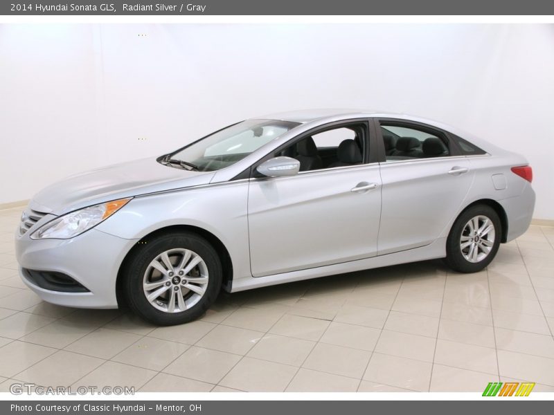 Radiant Silver / Gray 2014 Hyundai Sonata GLS