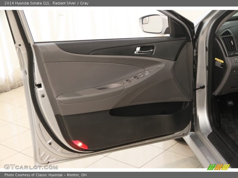 Radiant Silver / Gray 2014 Hyundai Sonata GLS