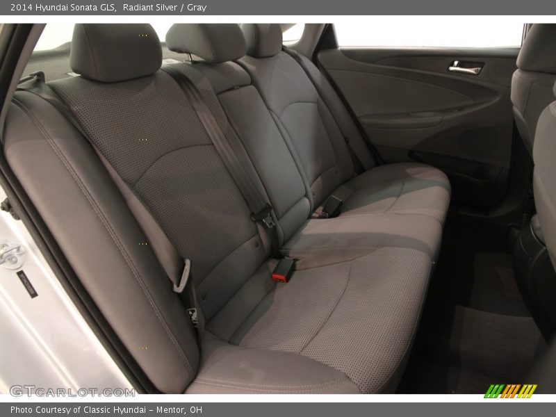 Radiant Silver / Gray 2014 Hyundai Sonata GLS