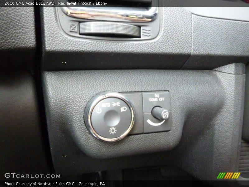 Red Jewel Tintcoat / Ebony 2010 GMC Acadia SLE AWD