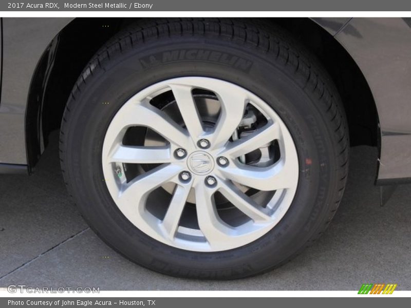 Modern Steel Metallic / Ebony 2017 Acura RDX