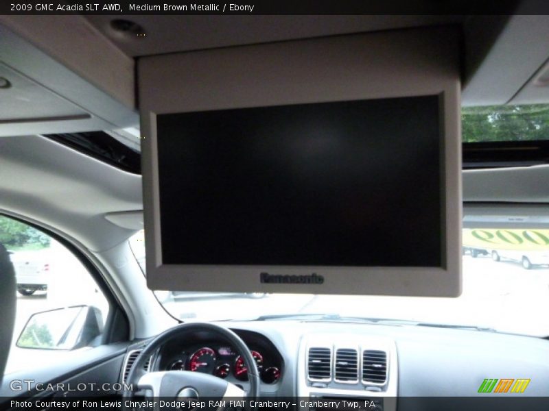 Medium Brown Metallic / Ebony 2009 GMC Acadia SLT AWD