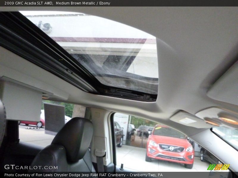 Medium Brown Metallic / Ebony 2009 GMC Acadia SLT AWD
