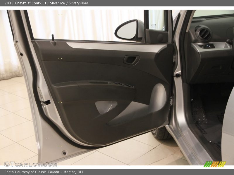 Silver Ice / Silver/Silver 2013 Chevrolet Spark LT