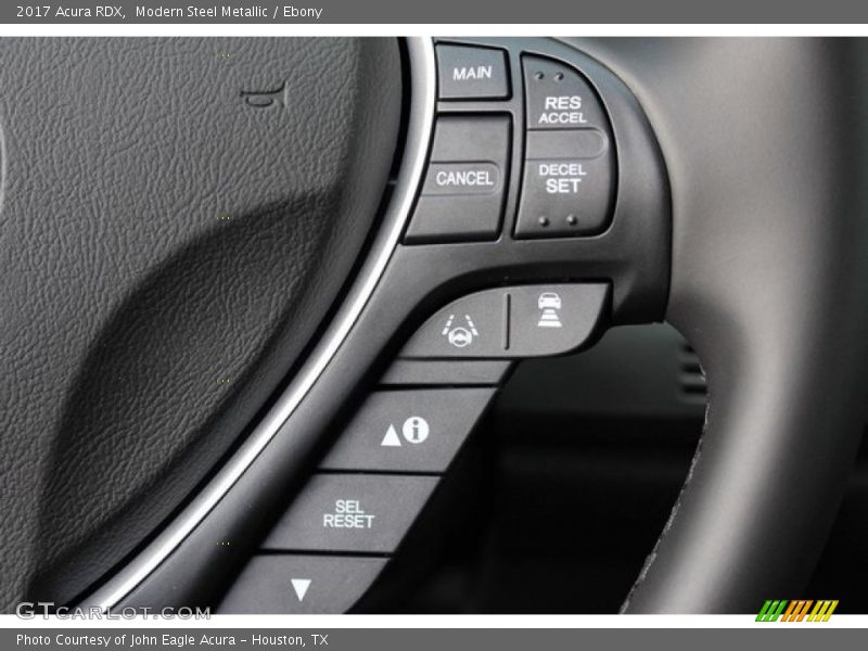 Modern Steel Metallic / Ebony 2017 Acura RDX
