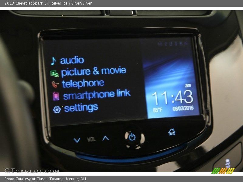 Silver Ice / Silver/Silver 2013 Chevrolet Spark LT