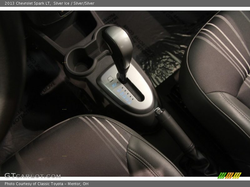 Silver Ice / Silver/Silver 2013 Chevrolet Spark LT