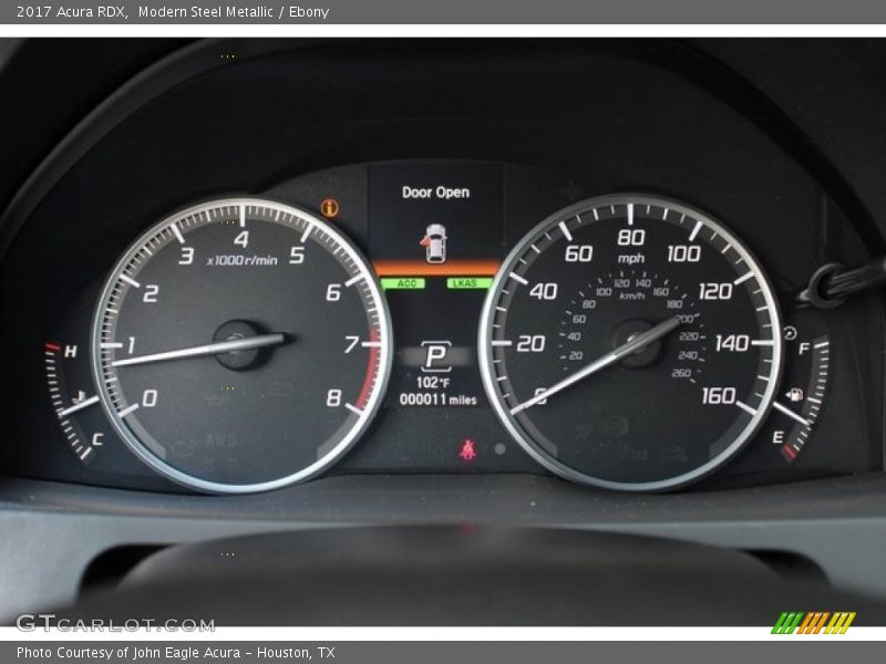 Modern Steel Metallic / Ebony 2017 Acura RDX