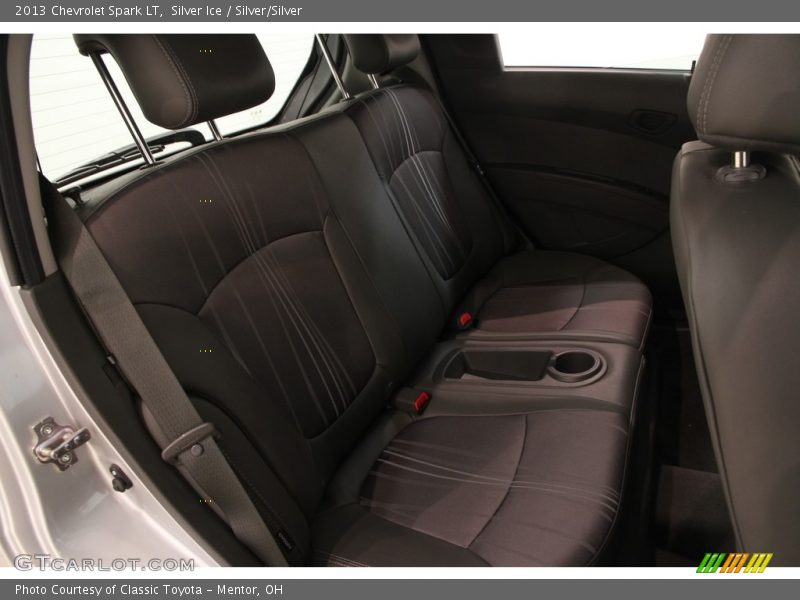 Silver Ice / Silver/Silver 2013 Chevrolet Spark LT