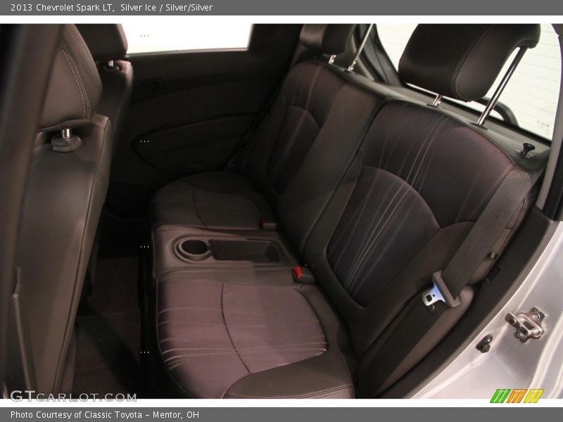 Silver Ice / Silver/Silver 2013 Chevrolet Spark LT