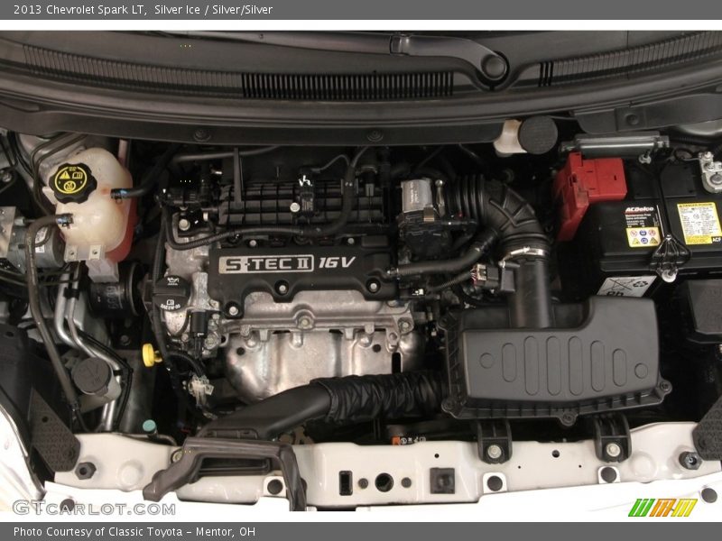 Silver Ice / Silver/Silver 2013 Chevrolet Spark LT