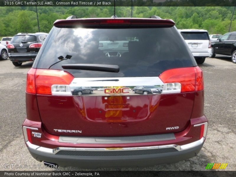 Crimson Red Tintcoat / Jet Black 2016 GMC Terrain SLE AWD