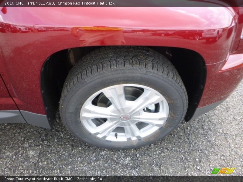 Crimson Red Tintcoat / Jet Black 2016 GMC Terrain SLE AWD