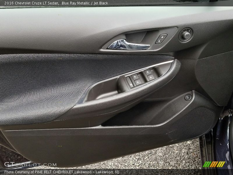 Blue Ray Metallic / Jet Black 2016 Chevrolet Cruze LT Sedan