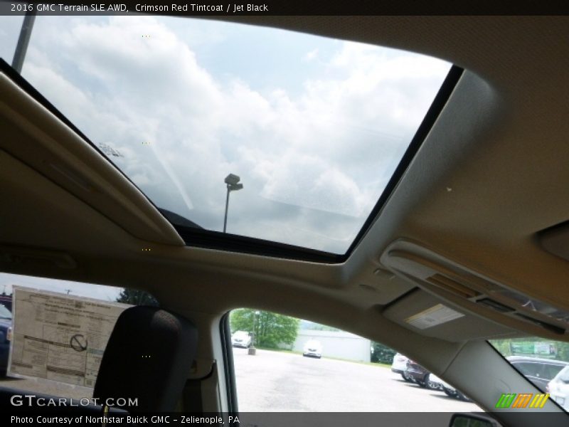 Crimson Red Tintcoat / Jet Black 2016 GMC Terrain SLE AWD