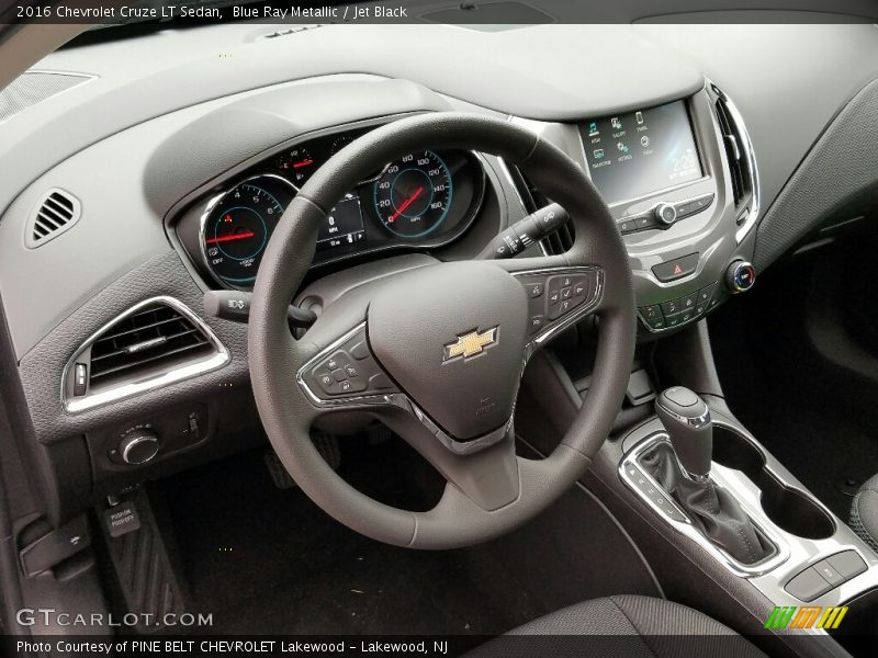 Blue Ray Metallic / Jet Black 2016 Chevrolet Cruze LT Sedan